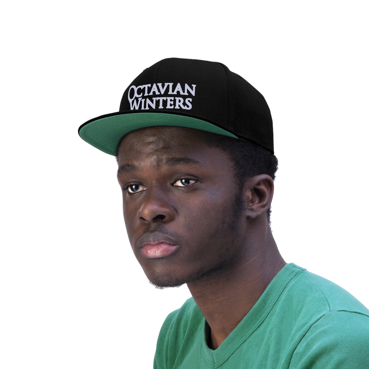 Unisex Flat Bill Hat