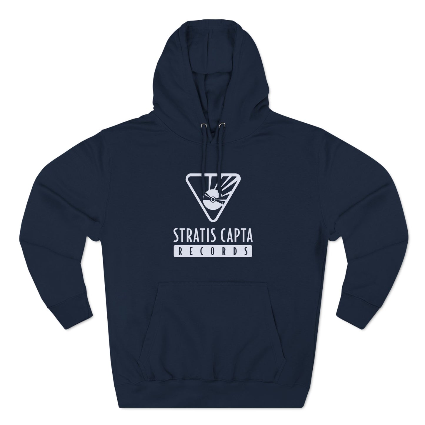 Three-Panel Fleece Hoodie