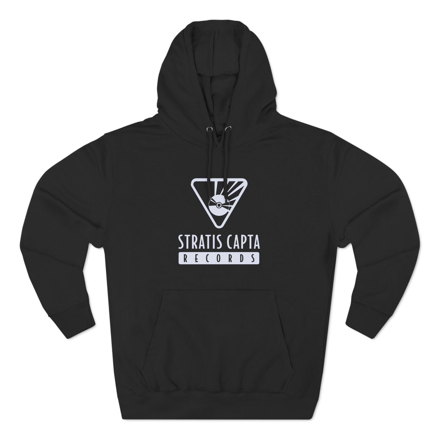 Three-Panel Fleece Hoodie